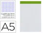 Liderpapel Bloc de notas cuadro 4 mm A5 80 hojas