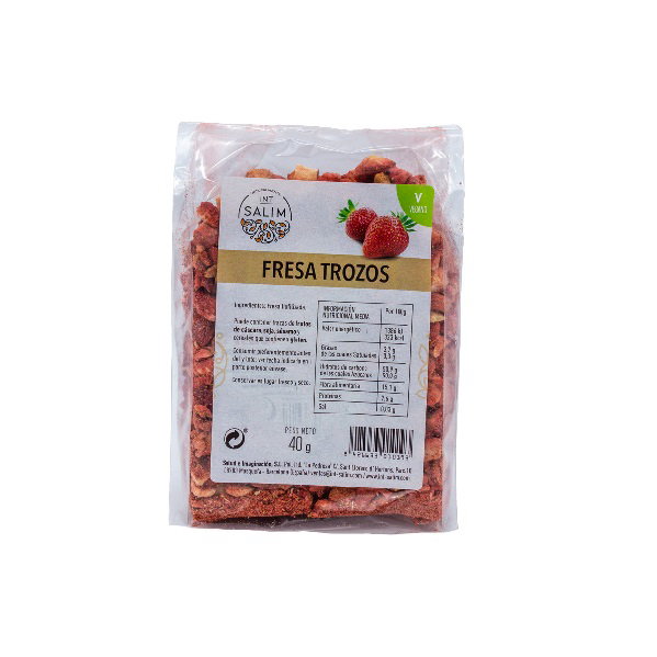 INT SALIM Fresa liofilizada en trozos 40g INT SALIM Fresa liofilizada en trozos 40g