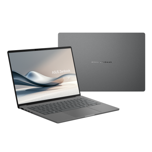Asus Zenbook A14 OLED UX3407QA-QD333W Copilot+ PC, 14 WUXGA, Snapdragon X, 32GB RAM, 512GB SSD, Gris Islandia Asus Zenbook A14 OLED UX3407QA-QD333W Copilot+ PC, 14 WUXGA, Snapdragon X, 32GB RAM, 512GB SSD, Gris Islandia