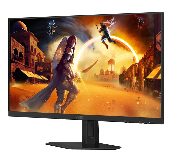 AOC 24G4XE Monitor Gaming 23.8" Full HD (1920x1080) IPS 180Hz 1ms GtG, NVIDIA G-SYNC Compatible, HDR10, Altavoces, HDMI/DisplayPort - Negro/Gris