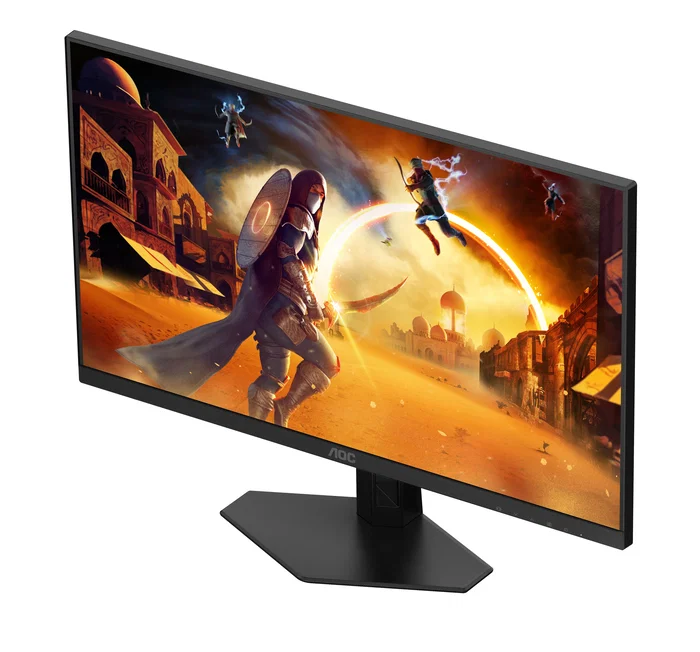 AOC 24G4XE Monitor Gaming 23.8" Full HD (1920x1080) IPS 180Hz 1ms GtG, NVIDIA G-SYNC Compatible, HDR10, Altavoces, HDMI/DisplayPort - Negro/Gris