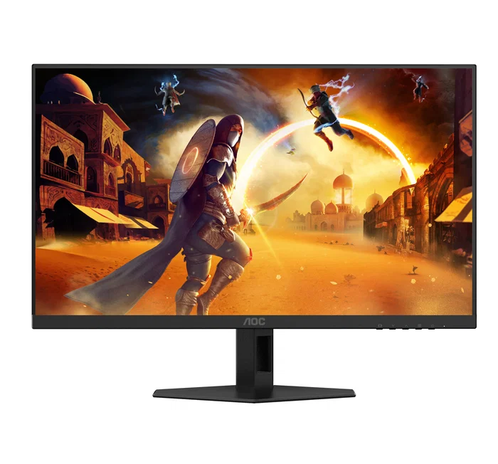 AOC 24G4XE Monitor Gaming 23.8" Full HD (1920x1080) IPS 180Hz 1ms GtG, NVIDIA G-SYNC Compatible, HDR10, Altavoces, HDMI/DisplayPort - Negro/Gris