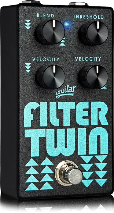 Aguilar Filter Twin V2 Pedal para Bajo con Doble Filtro, Sonidos Funk y Tono Orgánico