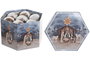 DKD Home Decor Decoracion Colgante Navidad Tradicional Multicolor PVC Set de 14 Piezas 21 x 15.5 x 24 cm