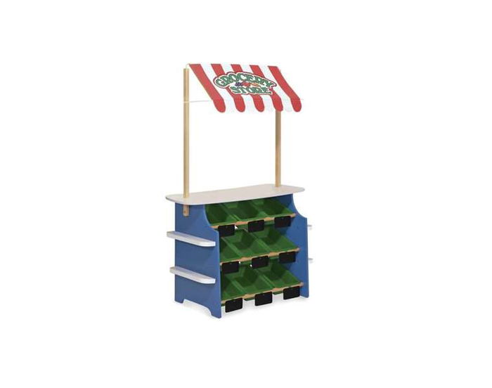 Melissa & Doug Puesto de Limonada/Tienda de Comestibles de Madera 127x81x41 cm