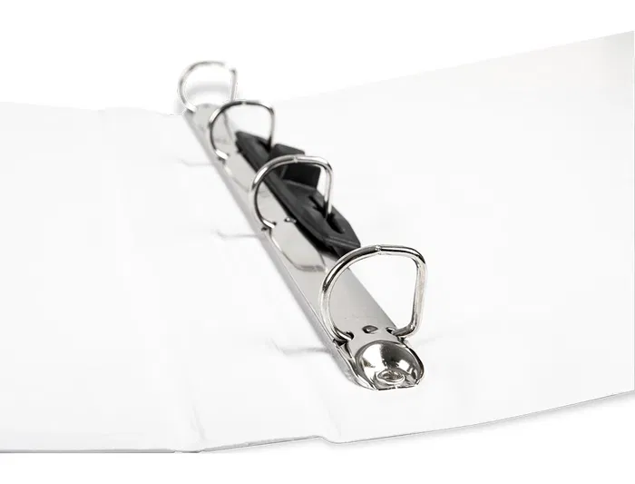 Liderpapel Carpeta Canguro 4 Anillas Mixtas A4 Plástico Color Blanco