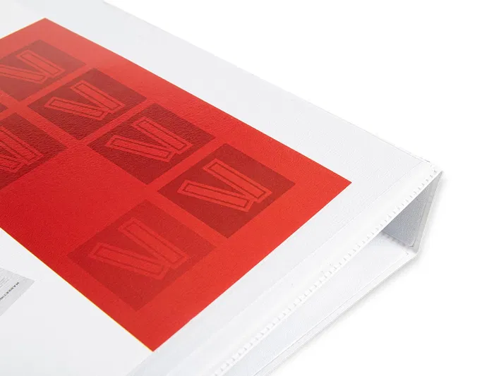 Liderpapel Carpeta Canguro 4 Anillas Mixtas A4 Plástico Color Blanco