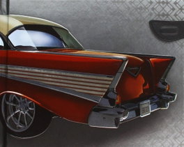 BONCAHIER Cuaderno Chevrolet Bel Air On The Road