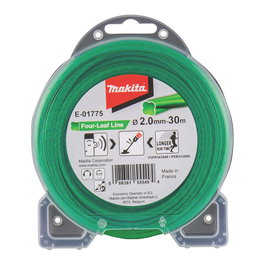 Makita E-01775 Bobina de hilo de cuatro hojas 2,0 mm x 30 m