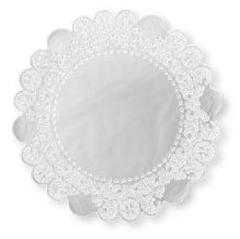 Blonda Blonda Blanca, 12 cm, Pack de 2000 unidades, Un Solo Uso