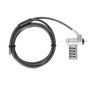 Targus ASP96GLX-S Cable Antirrobo Plata 2 m