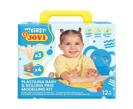 Plastilina Jovi Baby My First Kit 4 Pastillas 38 Gr. + 3 Rodillos