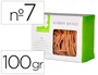 Q-connect Gomillas elásticas 100 gr numero 7 70 x 2 mm