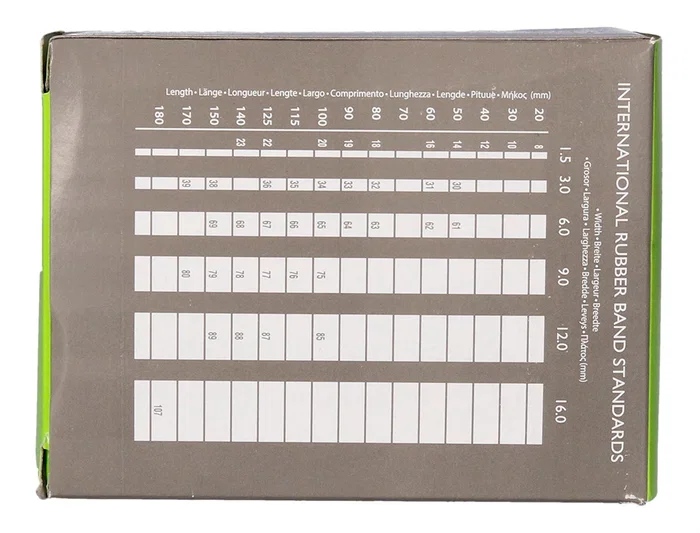 Q-connect Gomillas elásticas 100 gr numero 7 70 x 2 mm