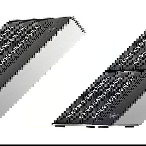 TerraMaster D6-320 - Carcasa NAS de 6 bahías para disco HDD/SSD, USB 3.2 Gen 2, 132 TB Máx., 10 Gbit/s, para escritorio (Negro, Diskless)