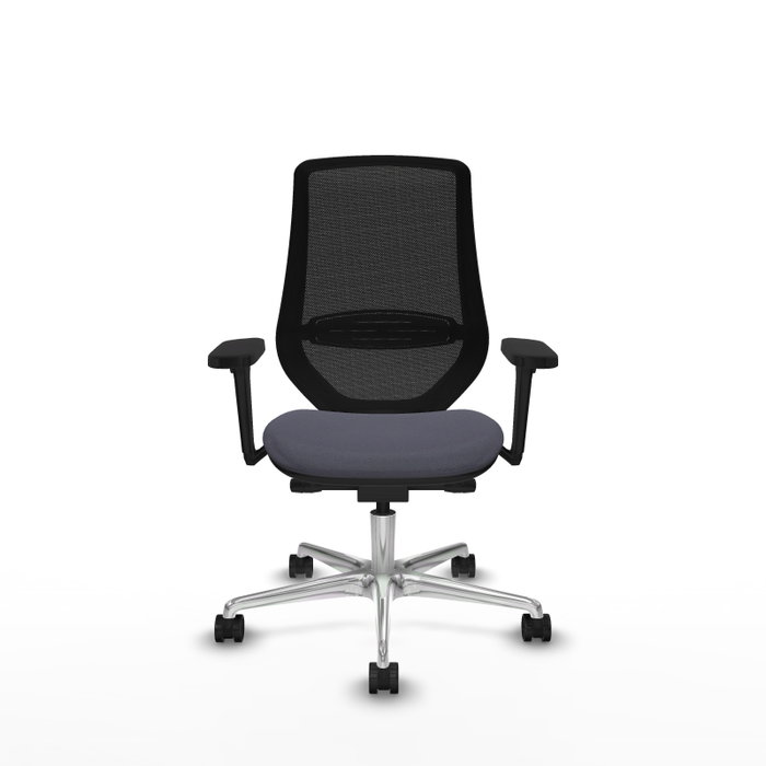 PIQUERAS Y CRESPO Silla de oficina Mardos con mecanismo Sincro/Traslack, Gris oscuro y Negro PIQUERAS Y CRESPO Silla de oficina Mardos con mecanismo Sincro/Traslack, Gris oscuro y Negro