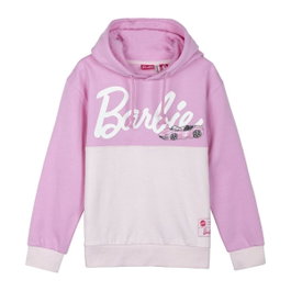 Cerdá Sudadera Con Capucha Cotton Brushed Barbie 12 Años Rosa