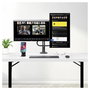 StarTech.com Brazo de Sobremesa de Resorte Mecánico para 2 Monitores hasta 27", Travesaño, Montaje por Abrazadera, 30 kg, VESA 75x75/100x100