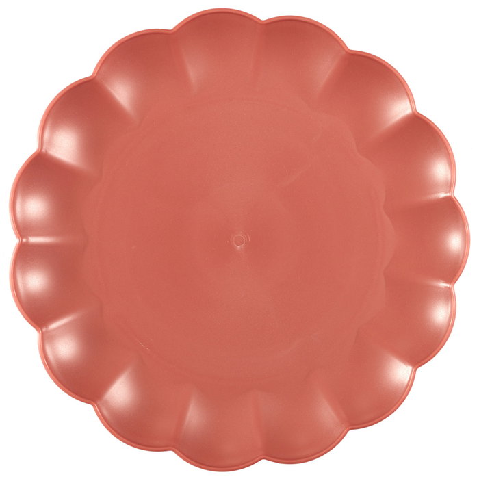 Home Deco Factory Plato Paradis Exotiqu 25,5 cm Plástico Polipropileno Colores Surtidos Duradero Apto Lavavajillas
