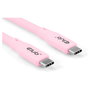 Club 3D Cable USB-C Rosa CAC-3002 de 2m USB4 Gen 2x2 240W PD