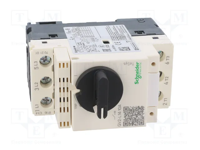 SCHNEIDER ELECTRIC Interruptor motorizado GV2L14 4kW 230÷690VAC