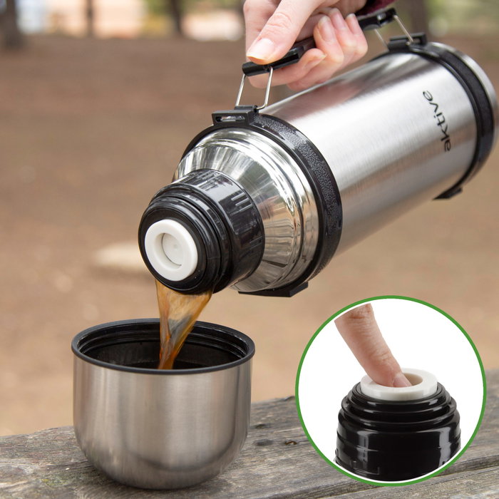 AKTIVE Botella Térmica Camping