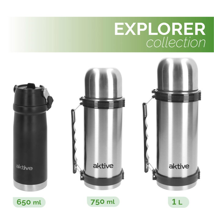 AKTIVE Botella Térmica Camping