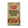 El Granero Integral Macarrones de Espelta Integral Bio 500 g (Pack de 12 unidades)