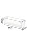 Hermia Organizadores para Nevera CLRMN-3, Set de 3 Piezas de Plástico Transparente Libre de BPA para Frutas Verduras y Alimentos