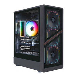 HYRICAN AERIS 8123 Gaming PC Ryzen 7 5700X 16GB 1TB SSD Radeon RX 9070 W11 Home
