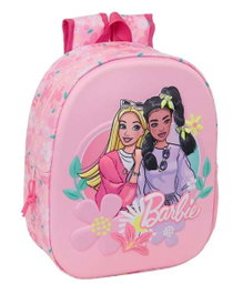 Safta Mochila 3D Barbie 27x33x10 cm