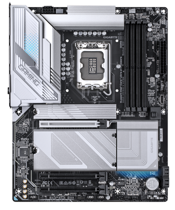 GIGABYTE B860 GAMING X WIFI6E Placa base Intel B860 LGA 1851 ATX DDR5 con WiFi 6E y LAN 2.5GbE