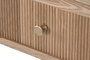 DKD Home Decor Consola de Pino y MDF Natural