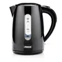 Princess 236017 Hervidor Eléctrico de Agua, 1.7 Litros, 2200 W, Color Negro, con Apagado Automático y Base Giratoria 360°