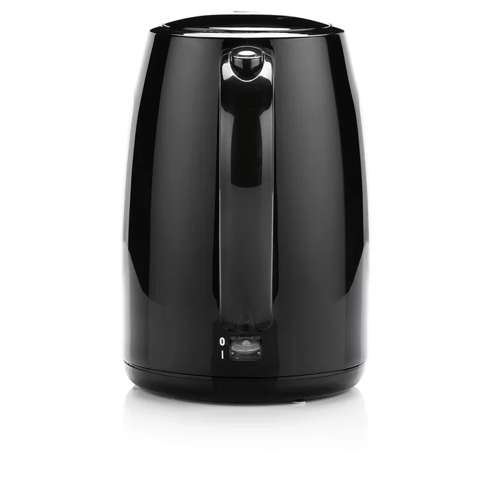 Princess 236017 Hervidor Eléctrico de Agua, 1.7 Litros, 2200 W, Color Negro, con Apagado Automático y Base Giratoria 360°