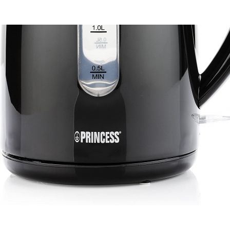 Princess Hervidor de Agua 236017 01.236017.01.001 | 2200W | Capacidad 1.7L | Negro