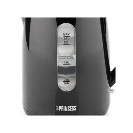Princess Hervidor de Agua 236017 01.236017.01.001 | 2200W | Capacidad 1.7L | Negro