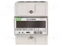 F&F LE-03MW Contador Digital para Raíl DIN con LCD