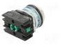 PROMET Interruptor de presión 30mm azul NA x2