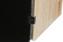DKD Home Decor Buffet de Madera Negro 120x40x90,5 cm