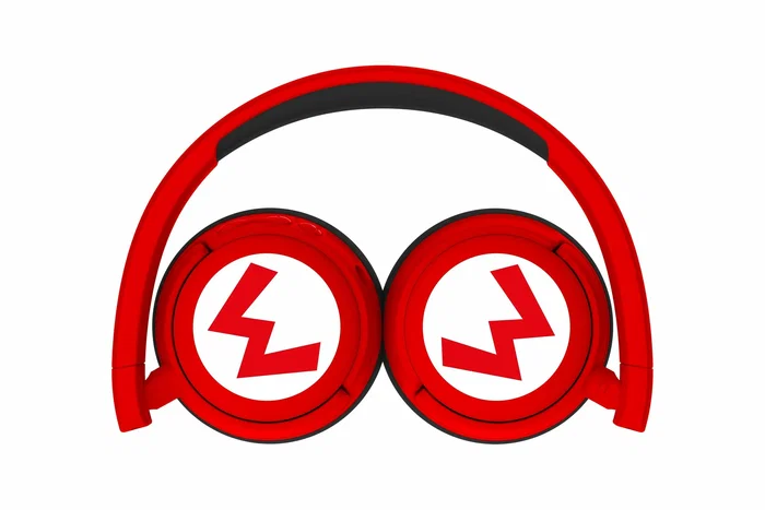 OTL Technologies Super Mario Auriculares Inalámbricos para Niños Rojo y Negro OTL Technologies Super Mario Auriculares Inalámbricos para Niños Rojo y Negro