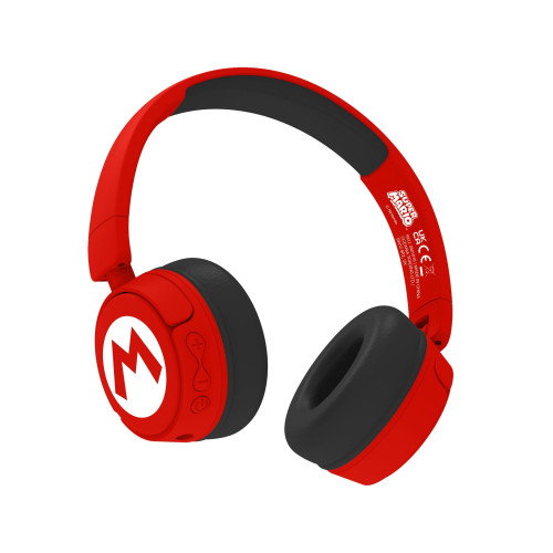 Fr tec Auriculares inalámbricos infantiles logo Super Mario Bros