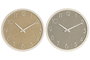 DKD Home Decor Reloj de Pared Surtido Resina y MDF 40x40 cm