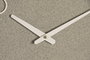 DKD Home Decor Reloj Pared Scandi Beige Gris 4 x 40 x 40 cm (4 Unidades)