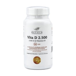 Betula VITA D 2500 90 Cápsulas Vitamina D3