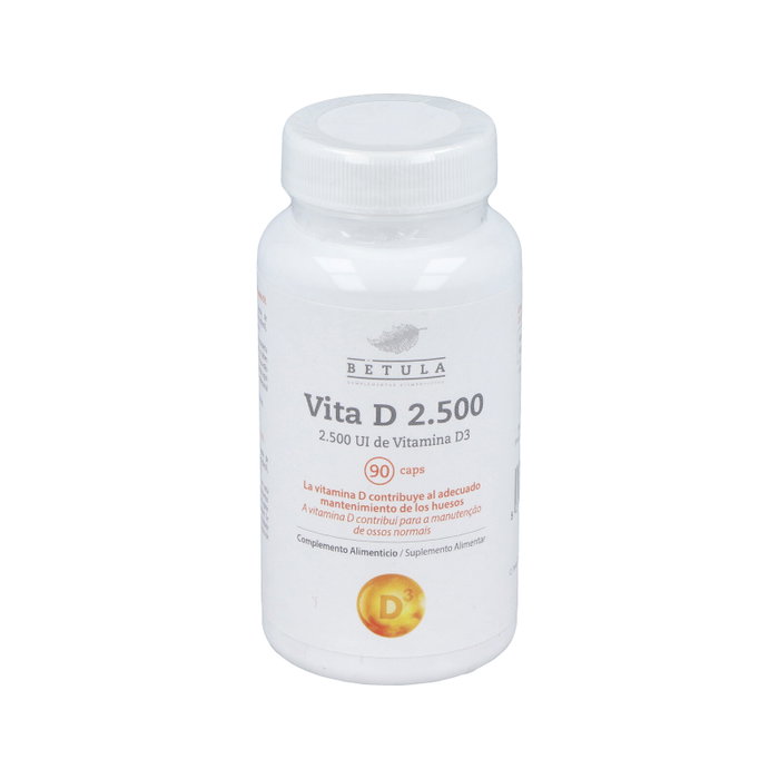 BETULA VITA D 2500UI 90 cápsulas BETULA VITA D 2500UI 90 cápsulas