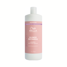 Wella Professionals Invigo Blonde Recharge Color Refreshing Shampoo 1000ml - Cool Blonde