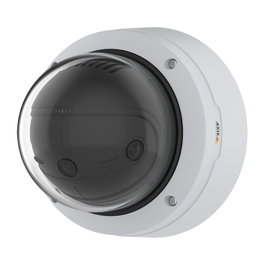 Axis Cámara de Seguridad IP P3818-PVE 13MP 180 Grados Panorama Dome Exterior, 5120 x 2560 Pixeles, 11 Idiomas, PoE, IP66/IP67, Blanco, 02060-001