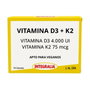 Integralia Vitamina D3 4000iu + K2 75mcg 30 cápsulas vegetales