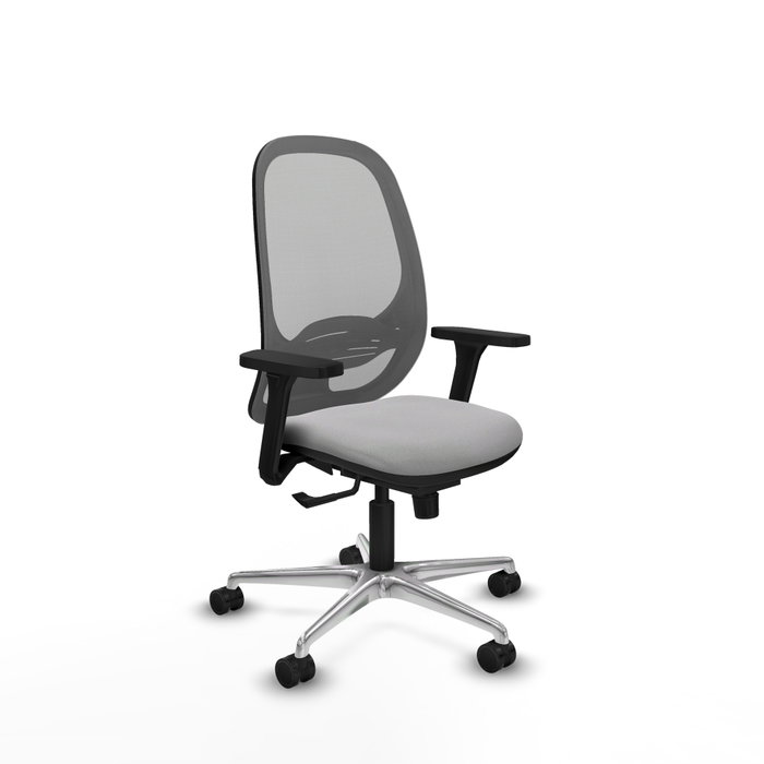 PIQUERAS Y CRESPO Silla de oficina Cilanco con Mecanismo Sincro, Gris PIQUERAS Y CRESPO Silla de oficina Cilanco con Mecanismo Sincro, Gris